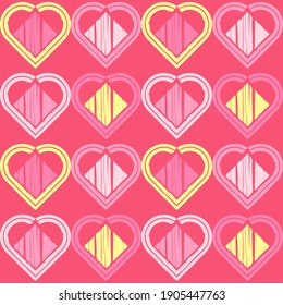 Art seamless pattern. Ethnic print. Multicolored. Boho. Traditional ornament. Folk motif. Vector geometric background. Can be used for social media, posters, email, print, ads designs.