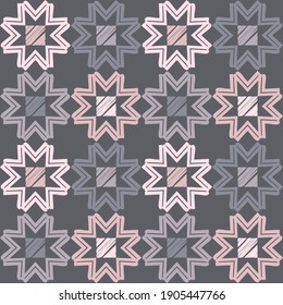 Art seamless pattern. Ethnic print. Multicolored. Boho. Traditional ornament. Folk motif. Vector geometric background. Can be used for social media, posters, email, print, ads designs.