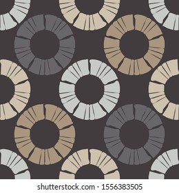 Art seamless pattern. Folk motif. Vector geometric background. Can be used for social media, posters, email, print, ads designs.