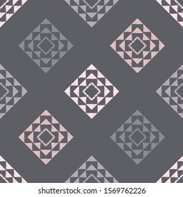 Art seamless pattern. Folk motif. Vector geometric background. Can be used for social media, posters, email, print, ads designs.