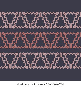 Art seamless pattern. Folk motif. Vector geometric background. Can be used for social media, posters, email, print, ads designs.