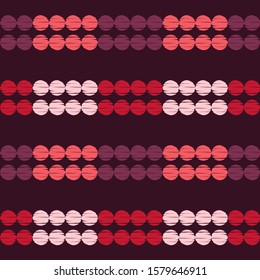 Art seamless pattern. Folk motif. Vector geometric background. Can be used for social media, posters, email, print, ads designs.
