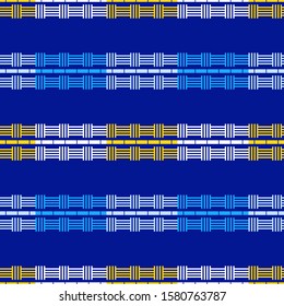 Art seamless pattern. Folk motif. Vector geometric background. Can be used for social media, posters, email, print, ads designs.