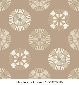 Art seamless pattern. Folk motif. Vector geometric background. Can be used for social media, posters, email, print, ads designs.