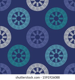 Art seamless pattern. Folk motif. Vector geometric background. Can be used for social media, posters, email, print, ads designs.