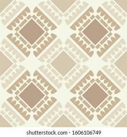 Art seamless pattern. Folk motif. Vector geometric background. Can be used for social media, posters, email, print, ads designs.