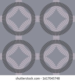 Art seamless pattern. Folk motif. Vector geometric background. Can be used for social media, posters, email, print, ads designs.