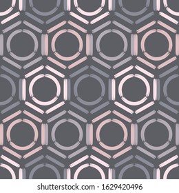 Art seamless pattern. Folk motif. Vector geometric background. Can be used for social media, posters, email, print, ads designs.