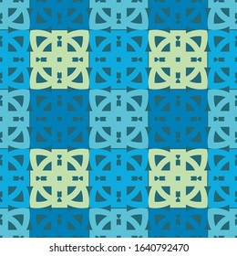 Art seamless pattern. Folk motif. Vector geometric background. Can be used for social media, posters, email, print, ads designs.