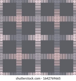 Art seamless pattern. Folk motif. Vector geometric background. Can be used for social media, posters, email, print, ads designs.