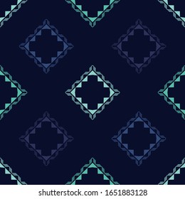 Diseño sin fisuras. Motivo popular. Fondo geométrico vectorial. Puede ser usado para medios sociales, afiches, correo electrónico, impresión, diseños de anuncios.