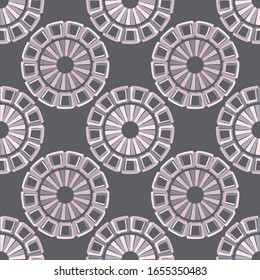 Diseño sin fisuras. Motivo popular. Fondo geométrico vectorial. Puede ser usado para medios sociales, afiches, correo electrónico, impresión, diseños de anuncios.