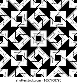 Diseño sin fisuras. Motivo popular. Fondo geométrico vectorial. Puede ser usado para medios sociales, afiches, correo electrónico, impresión, diseños de anuncios.