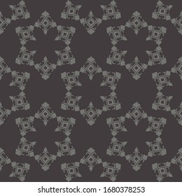 Art seamless pattern. Folk motif. Vector geometric background. Can be used for social media, posters, email, print, ads designs.