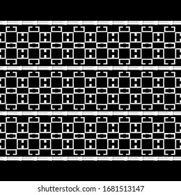 Art seamless pattern. Folk motif. Vector geometric background. Can be used for social media, posters, email, print, ads designs.