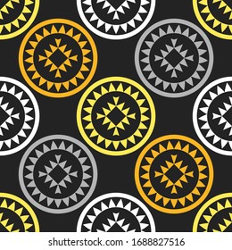Diseño sin fisuras. Motivo popular. Fondo geométrico vectorial. Puede ser usado para medios sociales, afiches, correo electrónico, impresión, diseños de anuncios.
