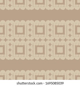 Art seamless pattern. Folk motif. Vector geometric background. Can be used for social media, posters, email, print, ads designs.