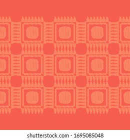 Diseño sin fisuras. Motivo popular.Fondo geométrico vectorial. Puede ser usado para medios sociales, afiches, correo electrónico, impresión, diseños de anuncios.