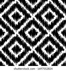 Art seamless pattern. Folk motif. Vector geometric background. Can be used for social media, posters, email, print, ads designs.