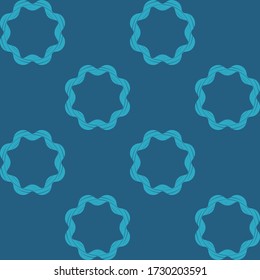 Art seamless pattern. Ikat. Ethnic design. Folk motif. Vector geometric background. Can be used for social media, posters, email, print, ads designs.