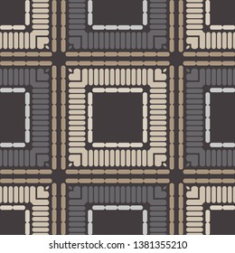 Art seamless pattern. Multicolored. Simple design. Vector geometric background. Can be used for social media, posters, email, print, ads designs.