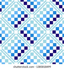 Art seamless pattern. Multicolored. Simple design. Vector geometric background. Can be used for social media, posters, email, print, ads designs.