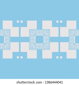 Art seamless pattern. Multicolored. Simple design. Vector geometric background. Can be used for social media, posters, email, print, ads designs.