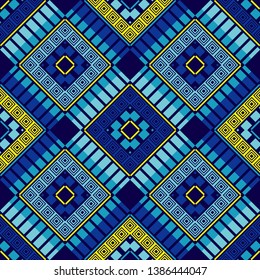 Art seamless pattern. Multicolored. Simple design. Vector geometric background. Can be used for social media, posters, email, print, ads designs.