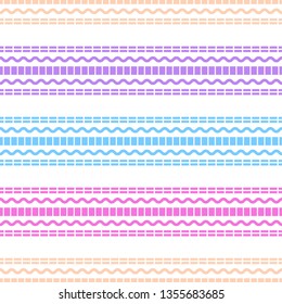Art seamless pattern. Pearl colors. Pink, yellow, blue, lilac. Simple design. Vector geometric background. Can be used for social media, posters, email, print, ads designs.