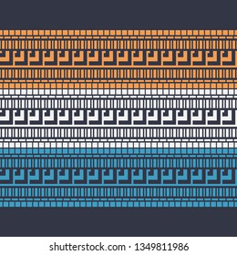 Art seamless pattern. The shapes of the strips. Simple design. Vector geometric background. Can be used for social media, posters, email, print, ads designs.