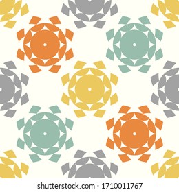 Art seamless pattern. Simple design. Vector geometric background. Can be used for social media, posters, email, print, ads designs.