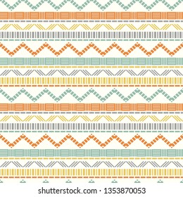 Art seamless pattern. Theme - autumn. Color - yellow, gray. Simple design. Vector geometric background. Can be used for social media, posters, email, print, ads designs.