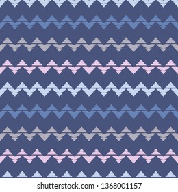 Art seamless pattern. Zigzag. Ethnic print. Multicolored. Boho. Traditional ornament. Folk motif. Vector geometric background. Can be used for social media, posters, email, print, ads designs.