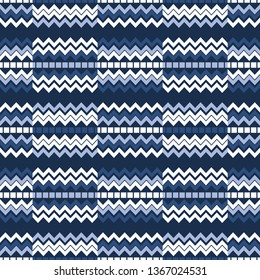 Art seamless pattern. Zigzag. Multicolored. Simple design. Vector geometric background. Can be used for social media, posters, email, print, ads designs.