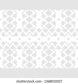 Art seamless pattern. Zigzag.Ethnic print. Color - black and white. Boho. Traditional ornament. Folk motif. Vector geometric background. Can be used for social media, posters, email, print.