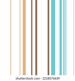 Arte de ilustrador de patrones de rayas sin soldadura Los patrones de rayas equilibradas consisten en varias franjas verticales de colores de diferentes tamaños, dispuestas en una disposición simétrica, a menudo utilizadas para la ropa