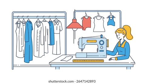 The Art of Sewing Creating Custom Clothes and Apparel with a Sewing Machine