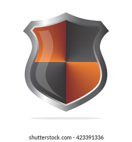 art shield vector graphic art design illustration