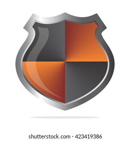 art shield vector graphic art design illustration