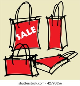 art shopping bag