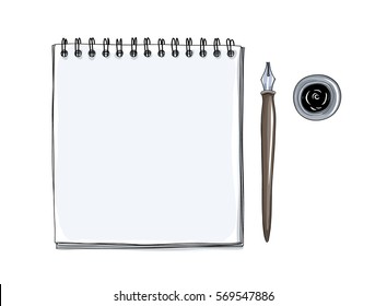 vector of sketchbook free use