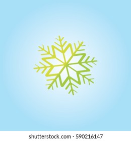 the art snowflake icon logo
