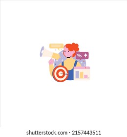 A art of a social media marketing