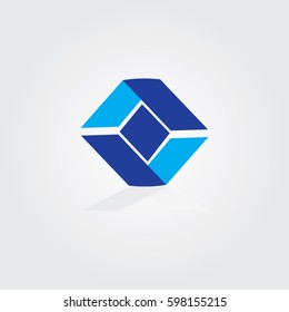 the art square icon logo