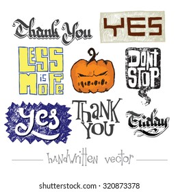 art stickers. Elements for design