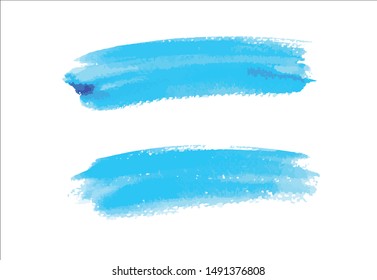 art stroke watercolor vector background illustration.