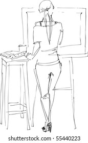 art students