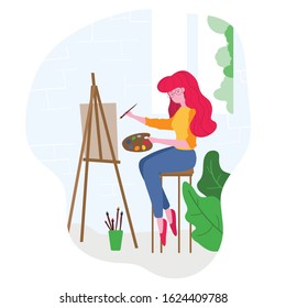 114,204 Woman painter Images, Stock Photos & Vectors | Shutterstock