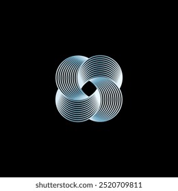 Art style logotype design for company branding. Premium identity design.