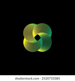 Design de logotipo de estilo de arte para a marca da empresa. Design de identidade premium.